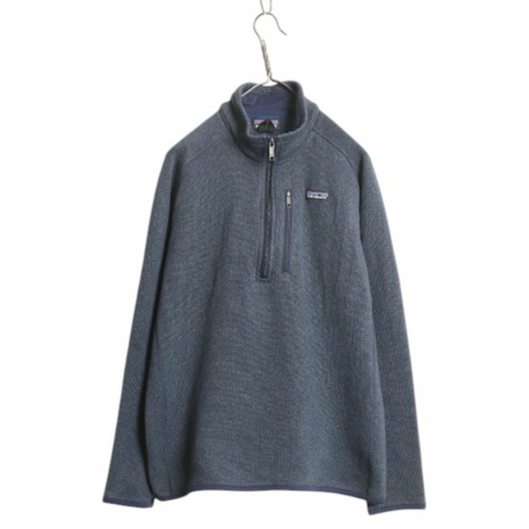 男の子向けプレゼント集結 パタゴニア ベターセーター ハーフジップ メンズ L 18年製 フリース