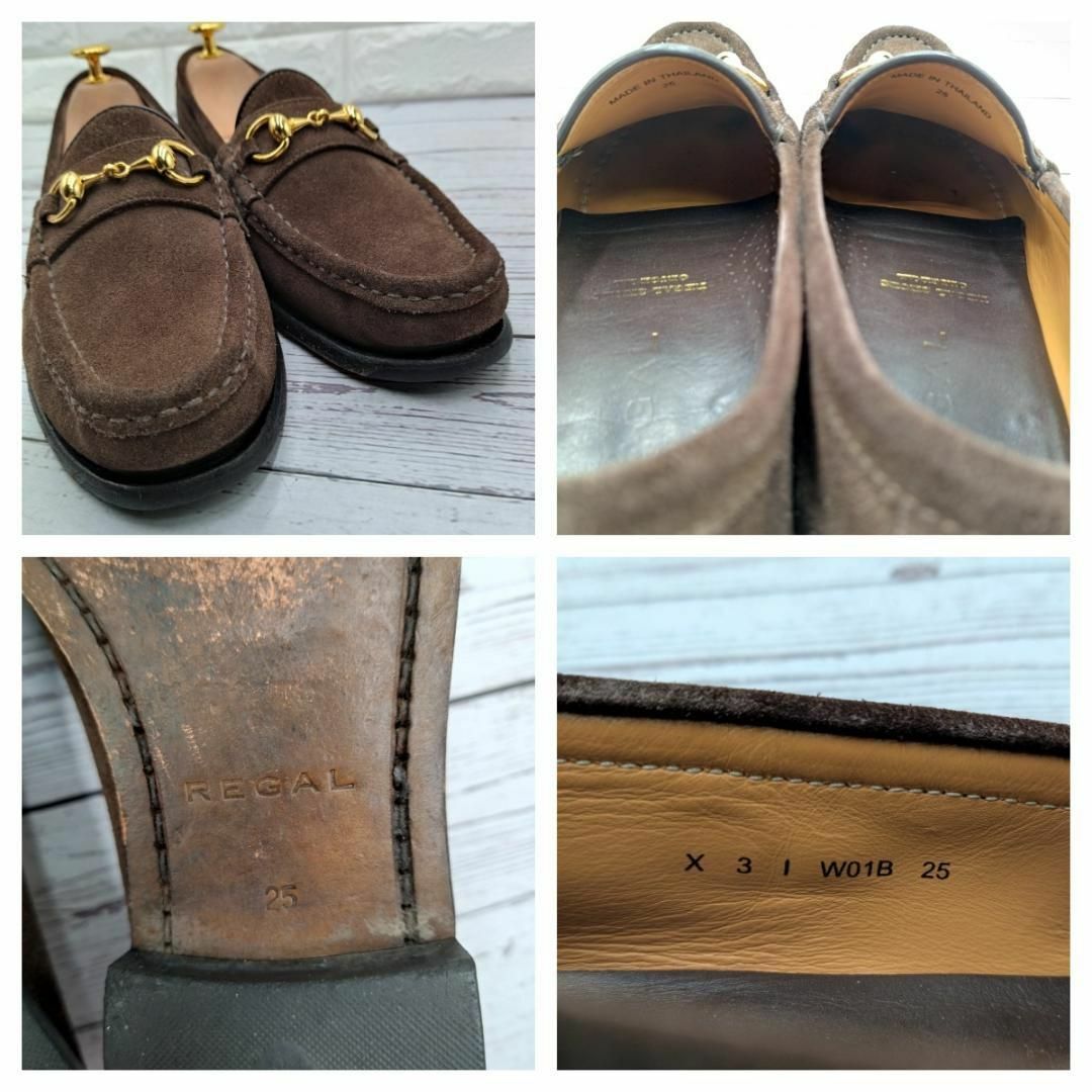 REGAL リーガル 25 ビットローファー W01B 金具 ホースビット REGAL リーガル 25 ビットローファー W01B 金具 ホースビット