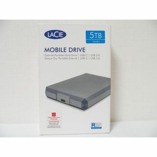 エレコム(ELECOM)の【取置中】LaCie Mobile Drive 5TB HDD スペースグレイ(PC周辺機器)