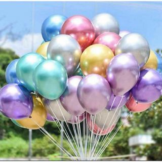 ⭐新品⭐ 風船 バルーン 50個 ゴム風船 空気入れ付き 誕生日 イベント(その他)