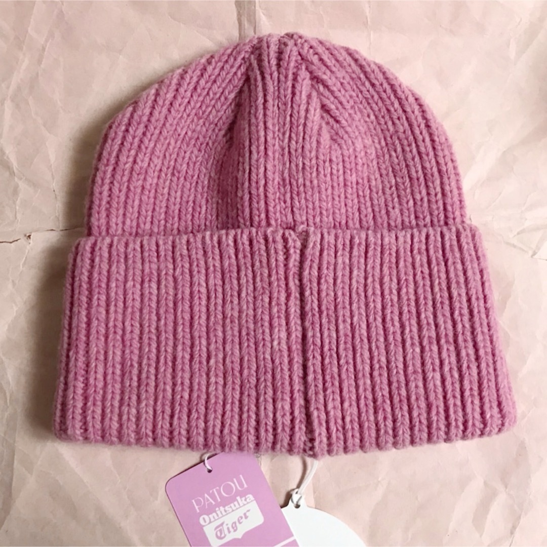 PATOU - 【正規品】patou オニツカタイガー コラボ ビーニー PATOU - 【正規品】patou オニツカタイガー コラボ ビーニー