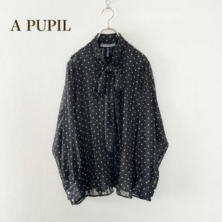 グランドセール 美品 - PUPIL A A テンブラウス PUPILアピューピルフラワーサ シャツ+ブラウス(長袖+七分)