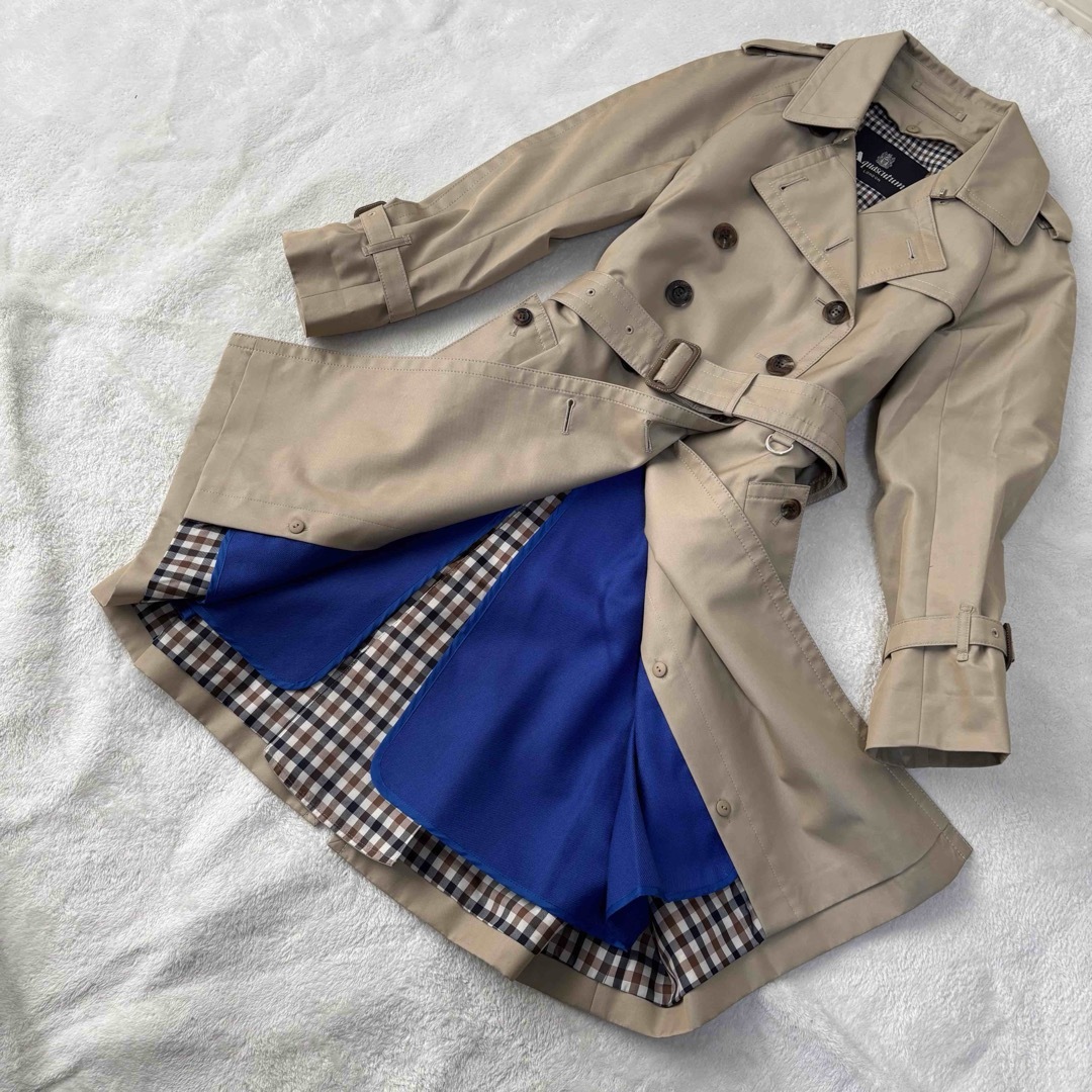 ✨極美品✨AQUASCUTUM アクアスキュータム トレンチコート ✨極美品✨AQUASCUTUM アクアスキュータム トレンチコート