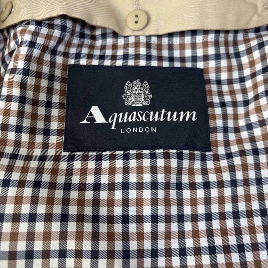 ✨極美品✨AQUASCUTUM アクアスキュータム トレンチコート ✨極美品✨AQUASCUTUM アクアスキュータム トレンチコート
