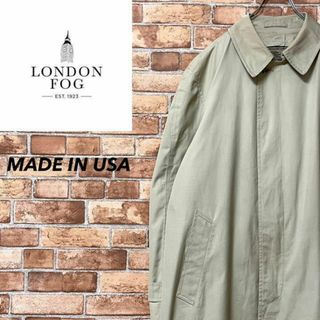 LONDONFOG - XL☆LONDON FOG WAMSUTTA製ステンカラーコート ボア LONDONFOG - XL☆LONDON FOG WAMSUTTA製ステンカラーコート ボア