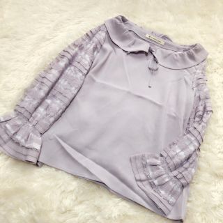 マジェスティックレゴン(MAJESTIC LEGON)のマジェスティックレゴン♡新品♡シフォンブラウス(シャツ/ブラウス(長袖/七分))