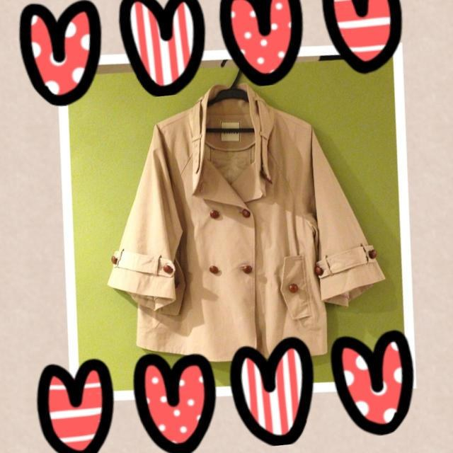 tiara(ティアラ)のトレンチ風ジャケット Tiara レディースのジャケット/アウター(トレンチコート)の商品写真