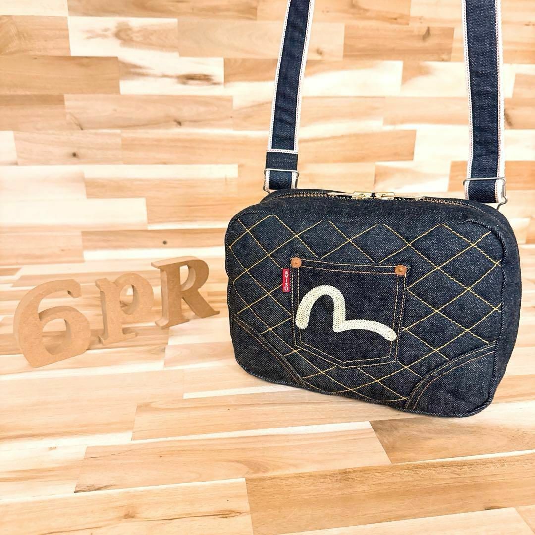 EVISU デニムショルダーバッグ|バッグ EVISU デニムショルダーバッグ|バッグ