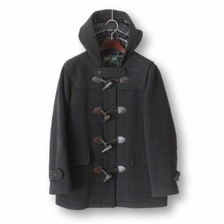 イーストボーイスクール(EASTBOY School)の47【極美品】イーストボーイ ダッフルコート 11 グレー L 裏チェック柄 (ダッフルコート)