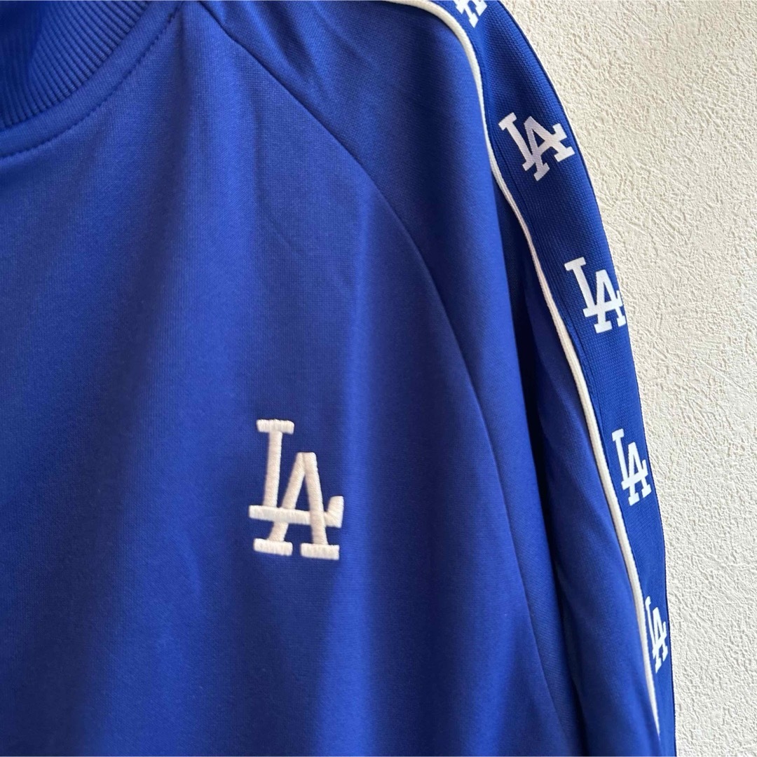 MLB - 【LL】MLB ドジャース トラックジャケット&パンツ上下 MLB - 【LL】MLB ドジャース トラックジャケット&パンツ上下