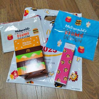 マクドナルド(マクドナルド)のMcDonald2025年福袋BEAMSグッズ4点set♥未開封品♪(キャラクターグッズ)