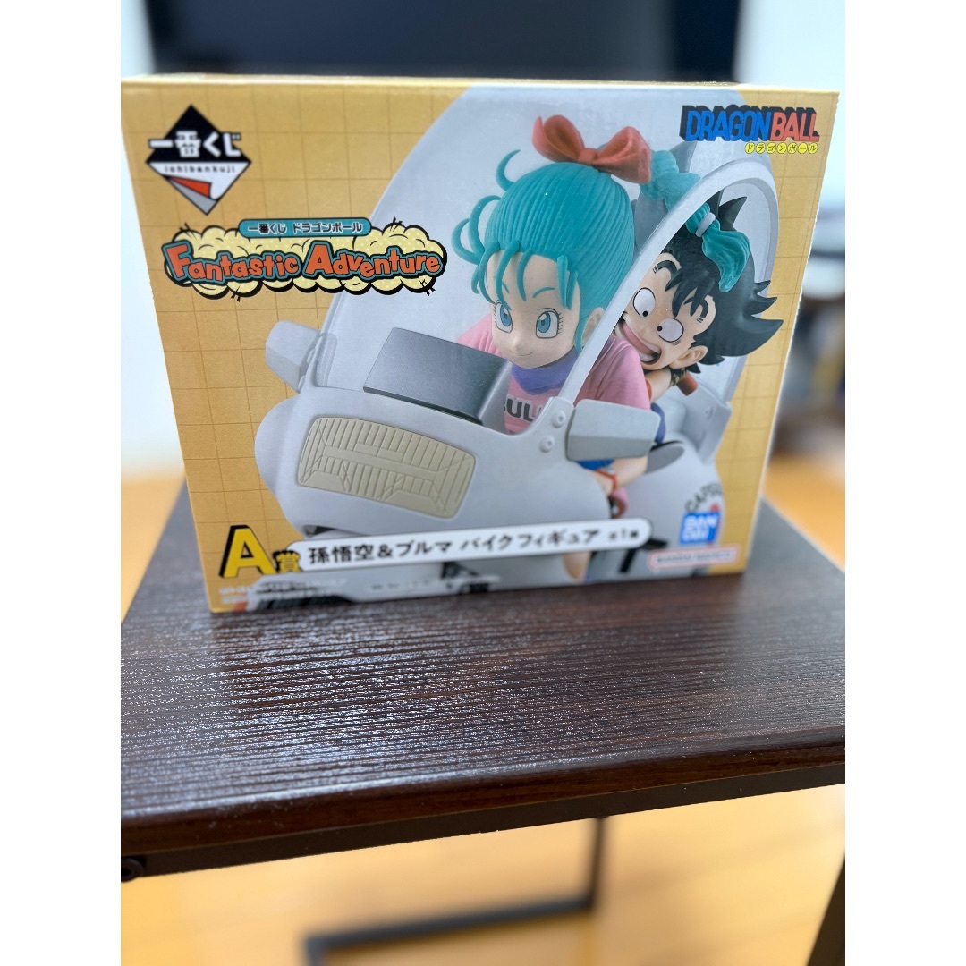 ドラゴンボール　一番くじ　A賞　孫悟空&ブルマ　バイク　フィギュア