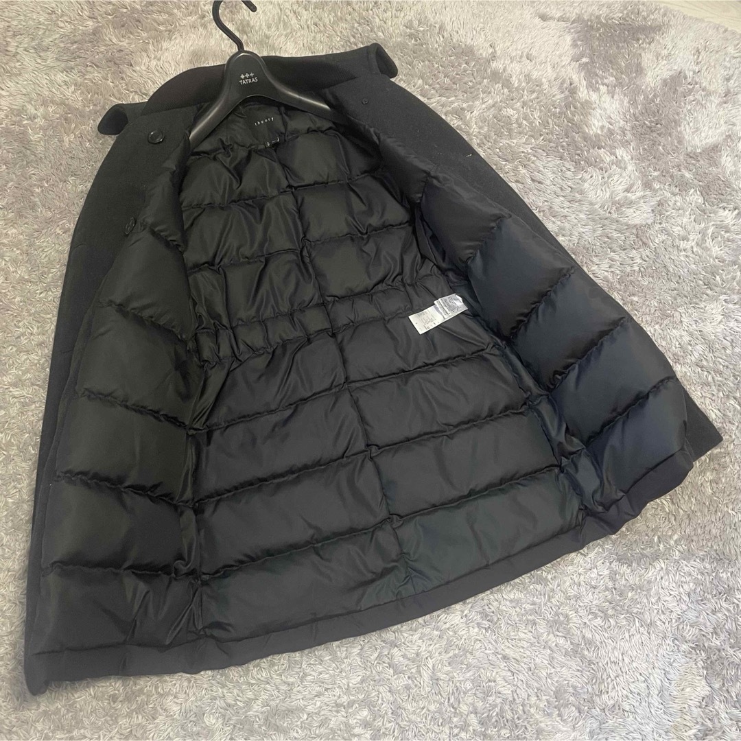 極美品 近年モデル セオリー ダウンコート ダブルブレスト 極美品 近年モデル セオリー ダウンコート ダブルブレスト