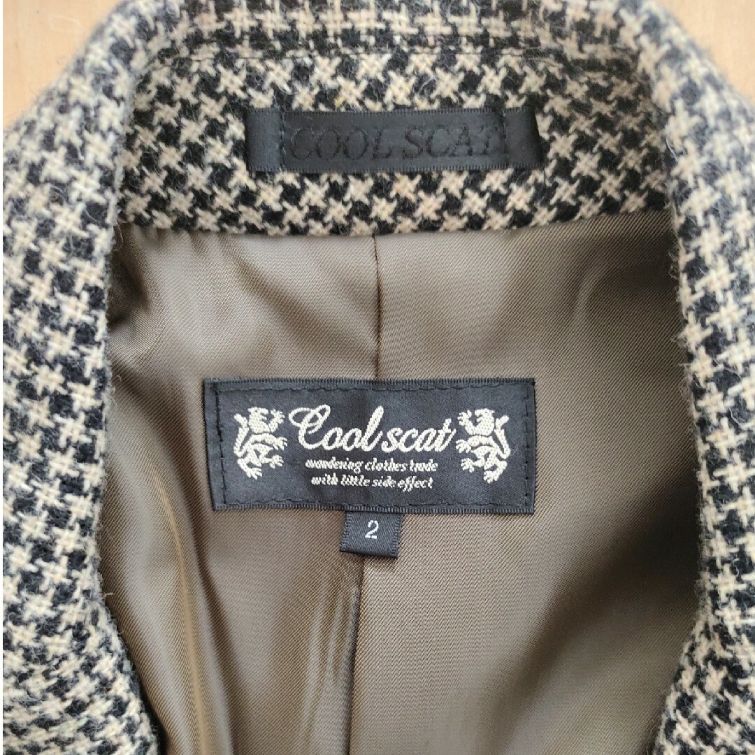 cool scat　ジャケット　1 つボタン メンズのジャケット/アウター(テーラードジャケット)の商品写真
