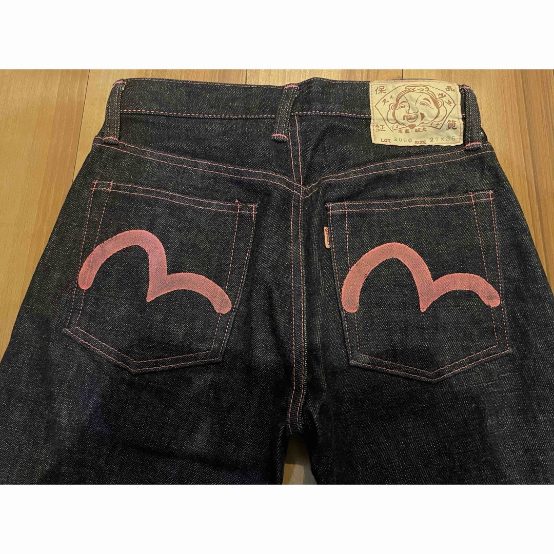 サイズ27 ピンク オレンジ耳 2000 濃紺 美品 エヴィス エビス サイズ27 ピンク オレンジ耳 2000 濃紺 美品 エヴィス エビス