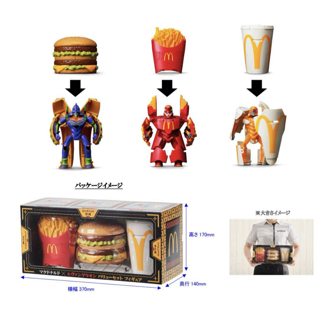 マクドナルド - マクドナルド×エヴァンゲリオン バリューセット マクドナルド - マクドナルド×エヴァンゲリオン バリューセット