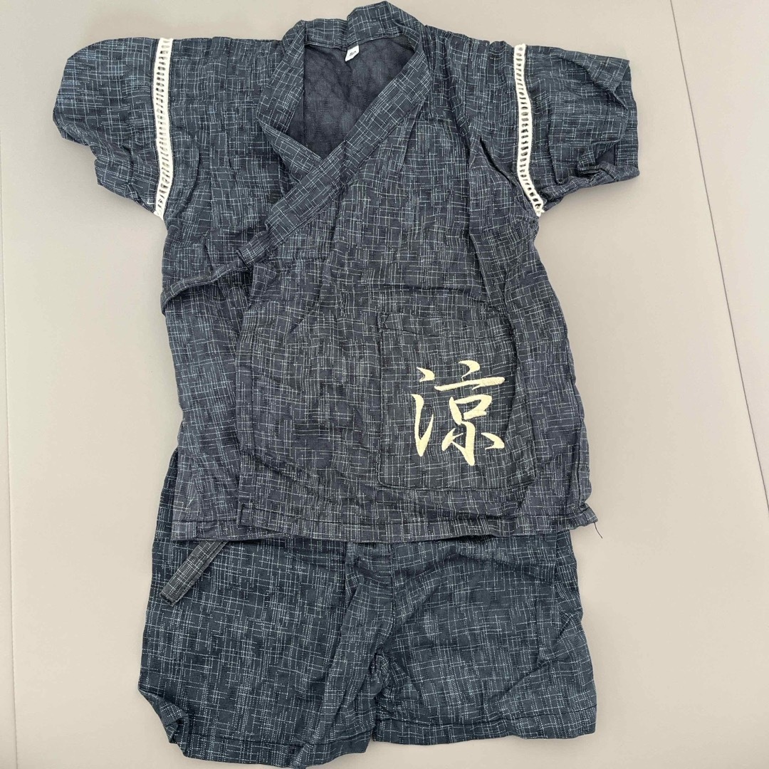 甚平 80センチ キッズ/ベビー/マタニティのベビー服(~85cm)(甚平/浴衣)の商品写真