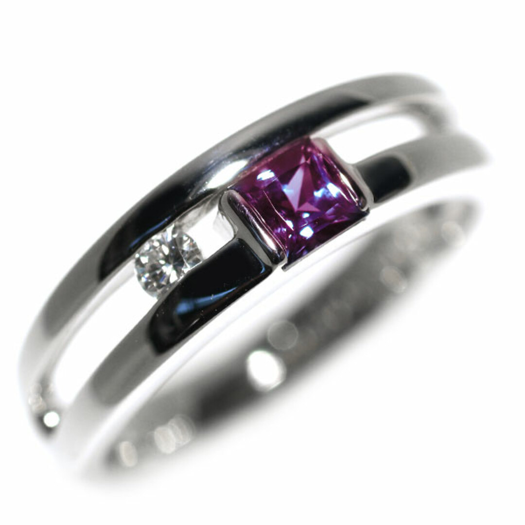 希少 Pt900 アレキサンドライト ダイヤモンド リング 0.30ct D0.06ct 希少 Pt900 アレキサンドライト ダイヤモンド リング 0.30ct D0.06ct
