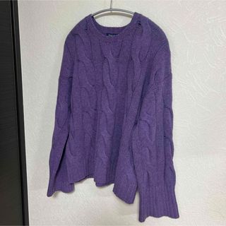 POLO RALPH LAUREN(ニット/セーター ・ パープル/紫色系)の POLO RALPH LAUREN(ニット/セーター ・ パープル/紫色系)の