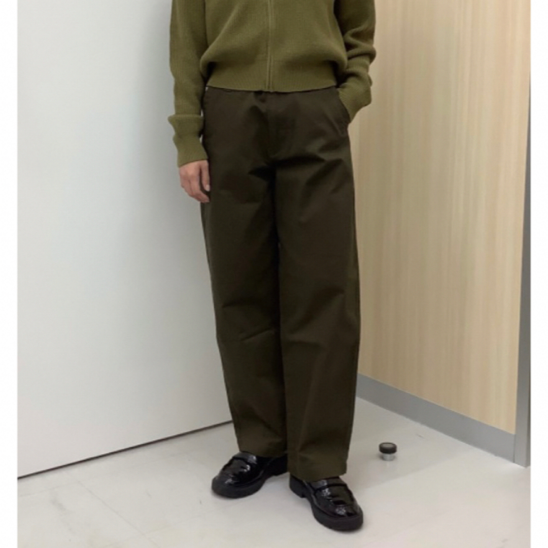 UNIQLO - UNIQLO U ワイドフィットチノ 38 Dark Brownの通販 by UNIQLO - UNIQLO U ワイドフィットチノ 38 Dark Brownの通販 by