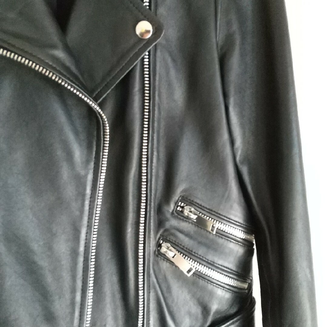 値下❤希少 ZARA 本革 リアルレザー ライダースジャケット 値下❤希少 ZARA 本革 リアルレザー ライダースジャケット