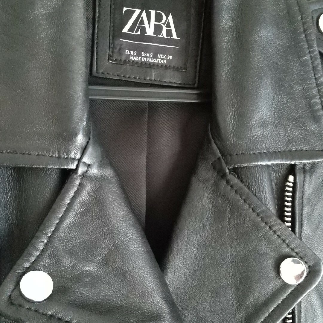 値下❤希少 ZARA 本革 リアルレザー ライダースジャケット 値下❤希少 ZARA 本革 リアルレザー ライダースジャケット