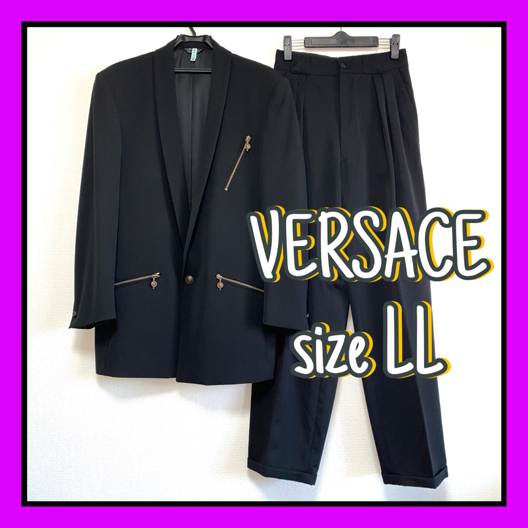 ✨VERSACE✨ヴェルサーチ セットアップ スーツ アーカイブ 装飾 ✨VERSACE✨ヴェルサーチ セットアップ スーツ アーカイブ 装飾