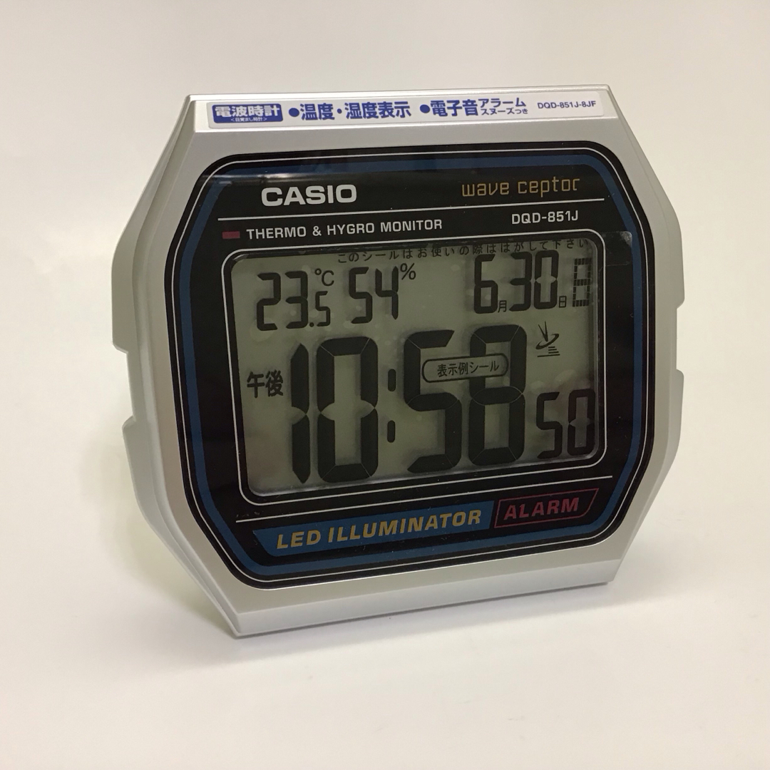 カシオ DQD-851J-8JF クロック 電波時計 カシオ DQD-851J-8JF クロック 電波時計