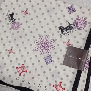 セリーヌ(CELINE)の値下げ📌セリーヌ☆大判ハンカチーフ58×58(ハンカチ)