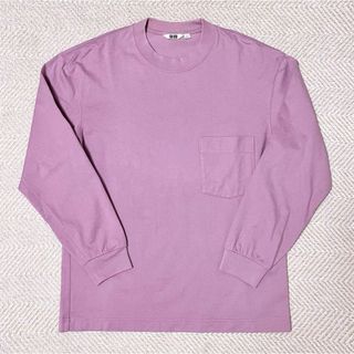 UNIQLO(Tシャツ/カットソー(七分/長袖) ・ パープル/紫色系)の UNIQLO(Tシャツ/カットソー(七分/長袖) ・ パープル/紫色系)の