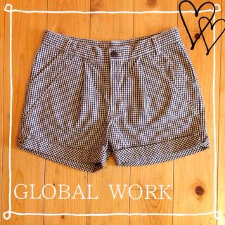 グローバルワーク(GLOBAL WORK)のグローバルワーク♡チェックショートパンツ(その他)