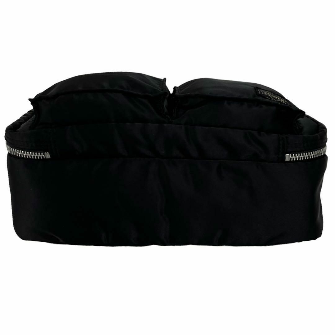 4482 美品 PORTER TANKER ショルダーバッグ(L) ブラック 4482 美品 PORTER TANKER ショルダーバッグ(L) ブラック