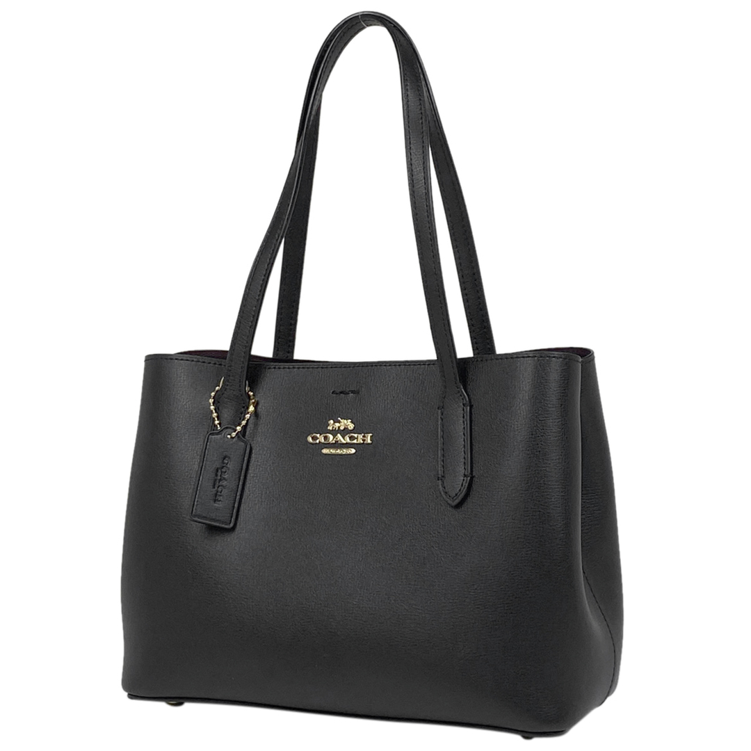 COACH ロゴ トートバッグ ビジネス ブリーフケース 大容量 A4 肩掛け可 コーチ ロゴ トートバッグ（1円□新品同様□COACH コーチ ロゴ