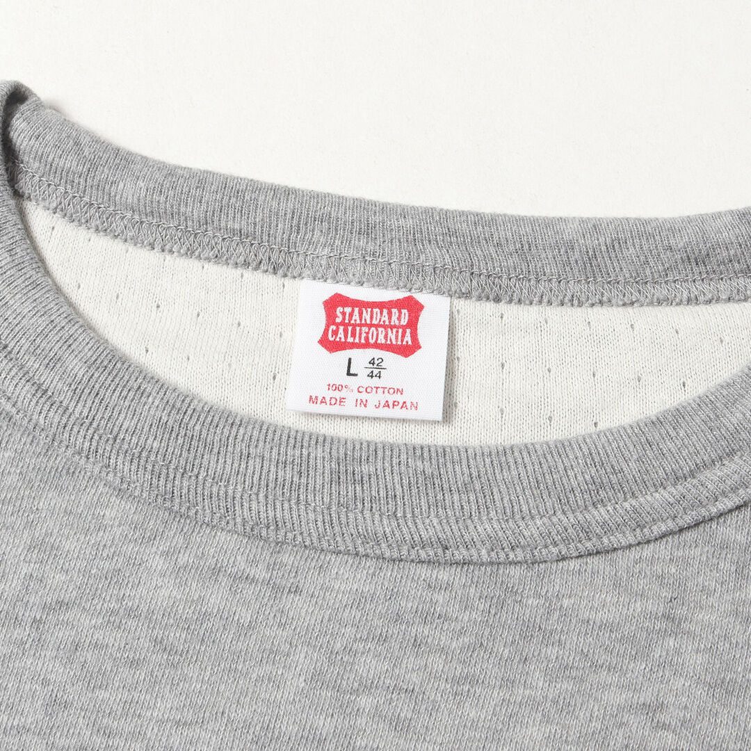 STANDARD CALIFORNIA - STANDARD CALIFORNIA スタンダードカリフォルニア Tシャツ サイズ:L / 23AW 2レイヤー ロングスリーブ Tシャツ (SD 2Layer Crew Long Sleeve T) / グレー / トップス 長袖 / 日本製【メンズ】【中古】の通販 by ブランド古着のBEEGLE by BooBee STANDARD CALIFORNIA - STANDARD CALIFORNIA スタンダードカリフォルニア Tシャツ サイズ:L / 23AW 2レイヤー ロングスリーブ Tシャツ (SD 2Layer Crew Long Sleeve T) / グレー / トップス 長袖 / 日本製【メンズ】【中古】の通販 by ブランド古着のBEEGLE by BooBee