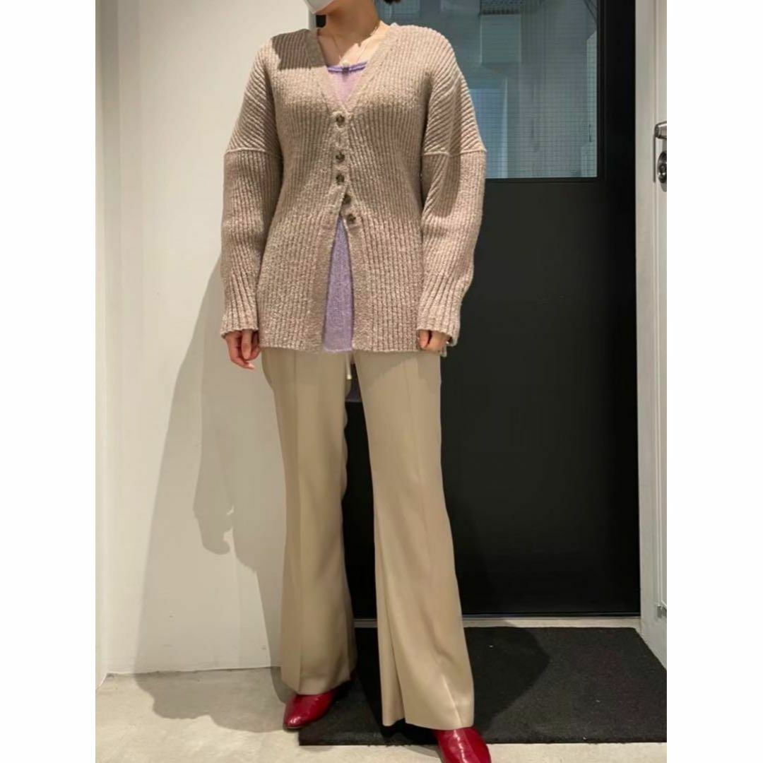 AKIRANAKA×STUNNINGLURE コラボニットカーディガン ベージュ AKIRANAKA×STUNNINGLURE コラボニットカーディガン ベージュ