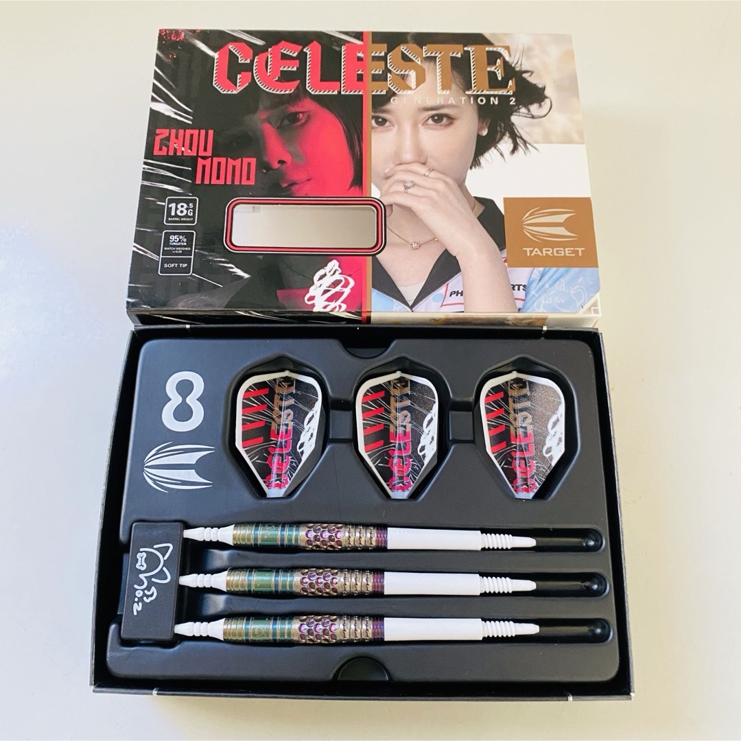 TARGET CELESTE セレステ G2 2BA シュウ・モモ選手モデル TARGET CELESTE セレステ G2 2BA シュウ・モモ選手モデル
