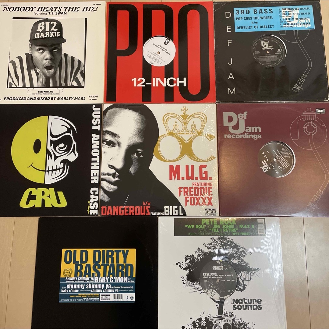 HIP HOP Record 90´s LPヒップホップ レコード まとめ売り HIP HOP Record 90´s LPヒップホップ レコード まとめ売り