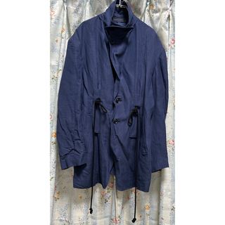 Yohji Yamamoto - ヨウジヤマモト スタンドカラー紐ジャケットの Yohji Yamamoto - ヨウジヤマモト スタンドカラー紐ジャケットの