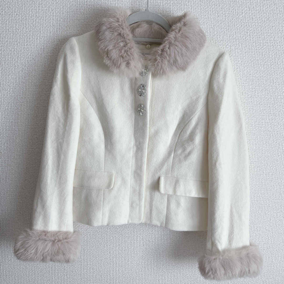 MISCH MASCH ファー付きショートコート MISCH MASCH ファー付きショートコート