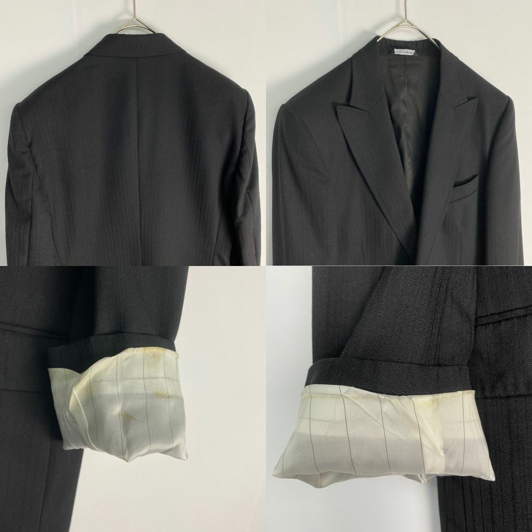 ドルチェアンドガッバーナ スーツ 黒 MARTINI シングル 1B 希少襟
