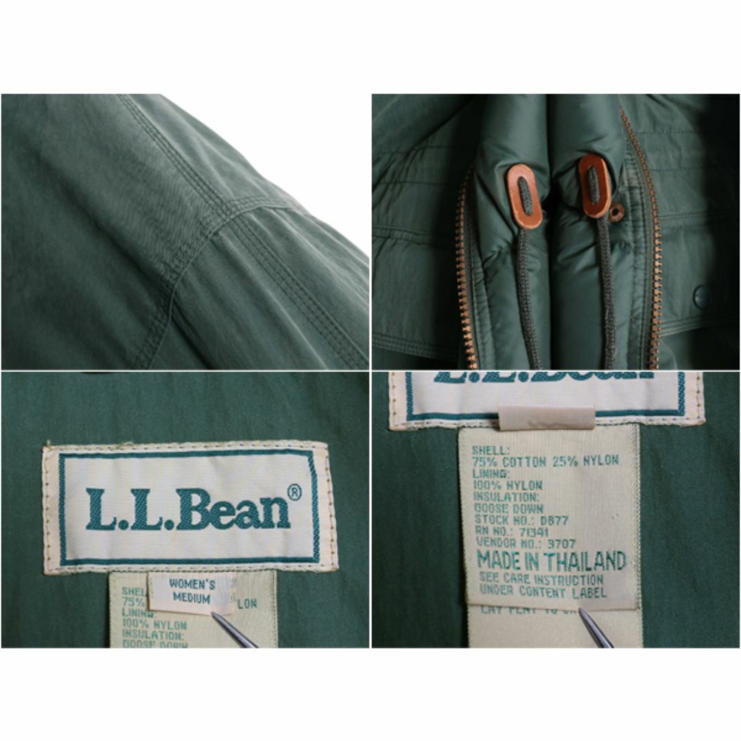 ファッション特集 L.L.Bean - 90s エルエルビーン ダウン ジャケット レディース M 女性用