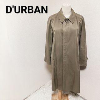 D'URBAN - ダーバン ステンカラーコート アウター 比翼ボタン D'URBAN - ダーバン ステンカラーコート アウター 比翼ボタン