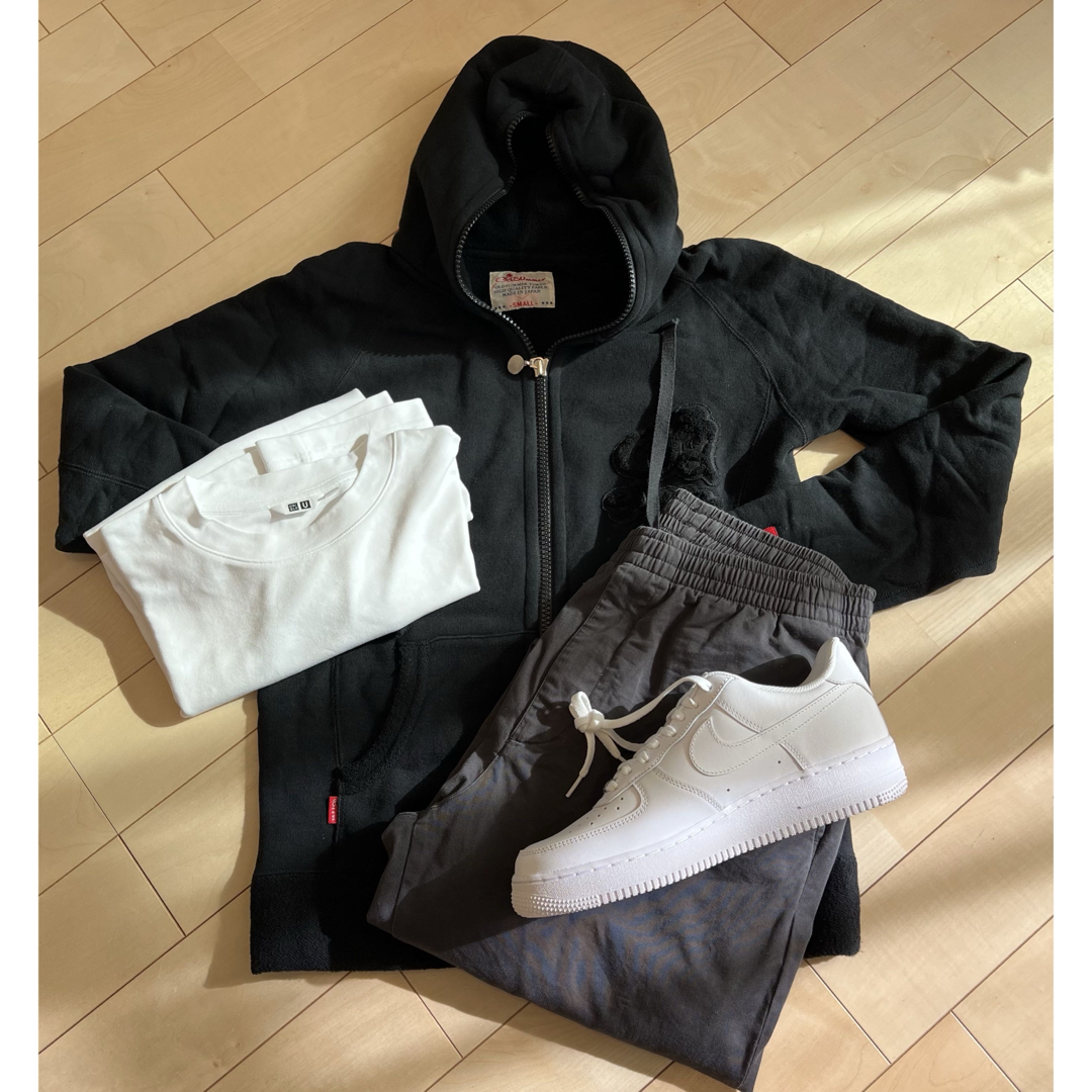 オールドサマー old summer ダブルジップパーカー ブラックS オールドサマー old summer ダブルジップパーカー ブラックS