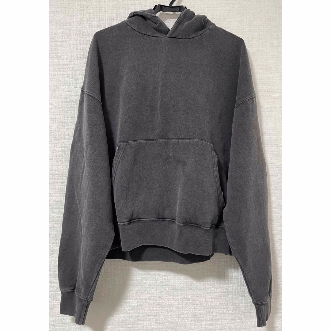 ZARA - ZARA ザラ ウォッシュド加工ボックスフィットフーディ M ZARA - ZARA ザラ ウォッシュド加工ボックスフィットフーディ M
