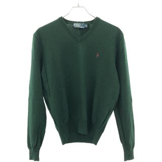 Polo by Ralph Lauren ポロ バイ ラルフ ローレン ウールVネックニットセーター グリーン M
