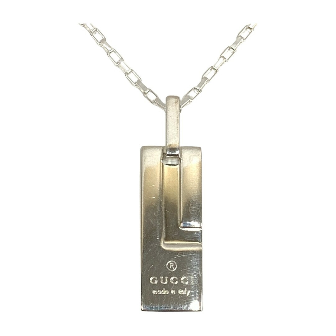 〇〇GUCCI グッチ プレート ネックレス SV925 シルバー 〇〇GUCCI グッチ プレート ネックレス SV925 シルバー