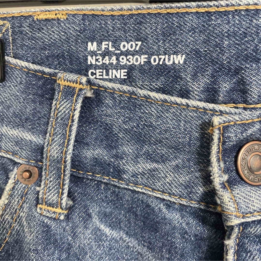 CELINE - celine 20aw ブーツカット フレアデニム ディラン CELINE - celine 20aw ブーツカット フレアデニム ディラン