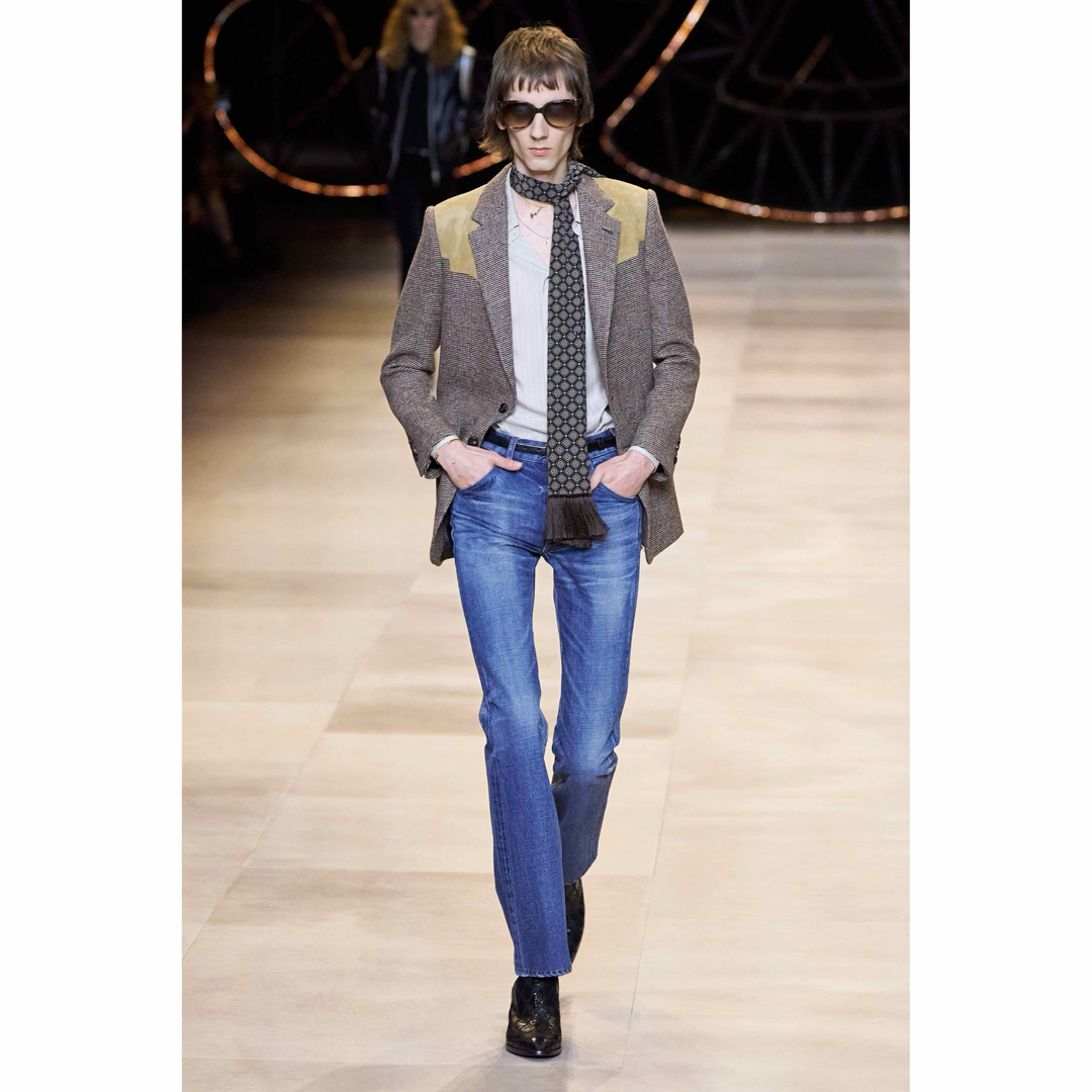 CELINE - celine 20aw ブーツカット フレアデニム ディラン CELINE - celine 20aw ブーツカット フレアデニム ディラン