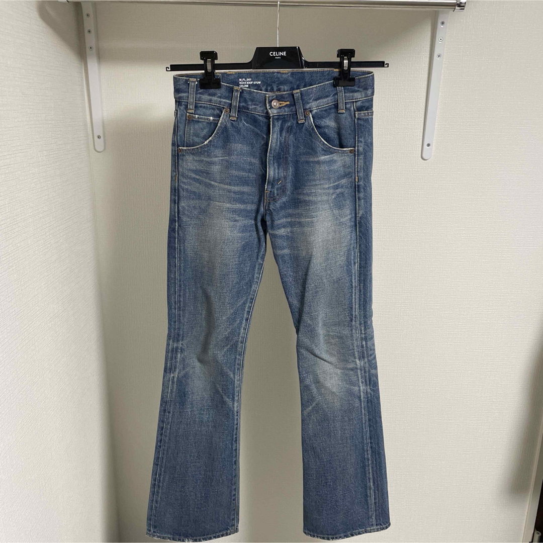 CELINE - celine 20aw ブーツカット フレアデニム ディラン CELINE - celine 20aw ブーツカット フレアデニム ディラン