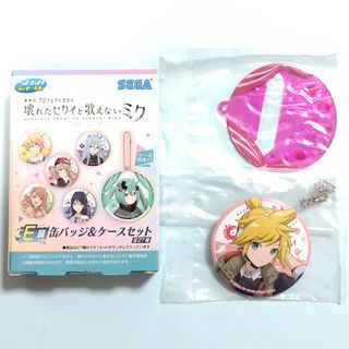 セガ(SEGA)のプロセカ　セガラッキーくじ　鏡音レン　缶バッジ(キャラクターグッズ)